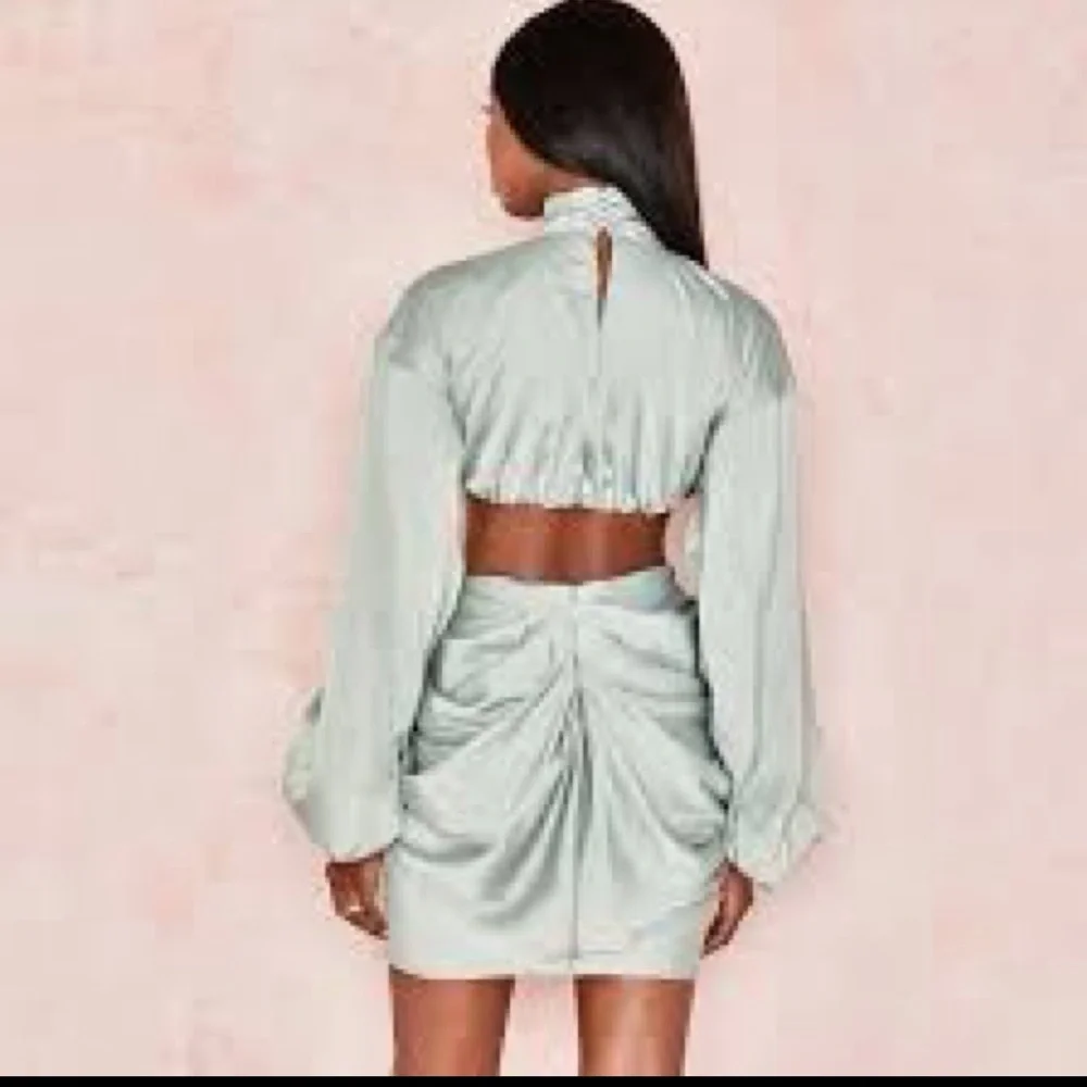 House Of CB London lleana Pistachio Dress - Picture 3 of 6